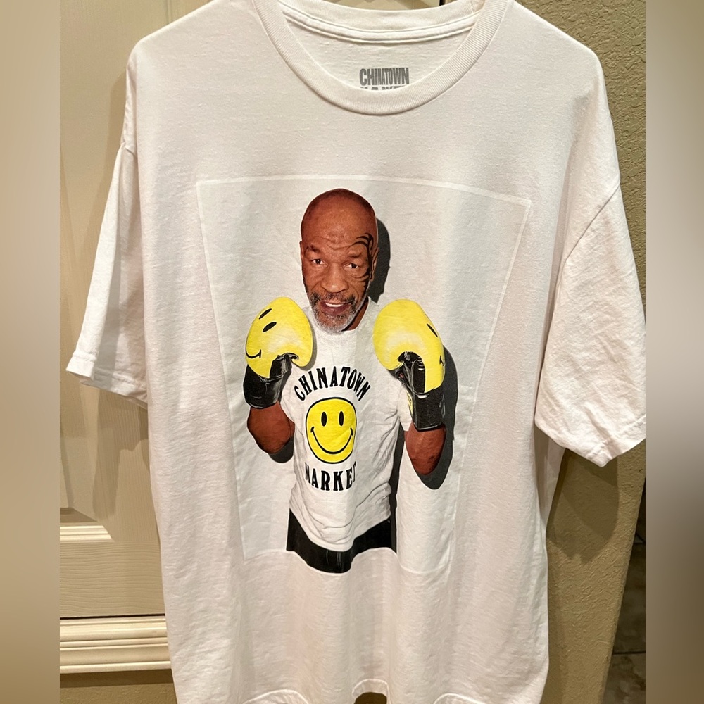 Mike Tyson ChinaTown Market (XL) White T-Shirt